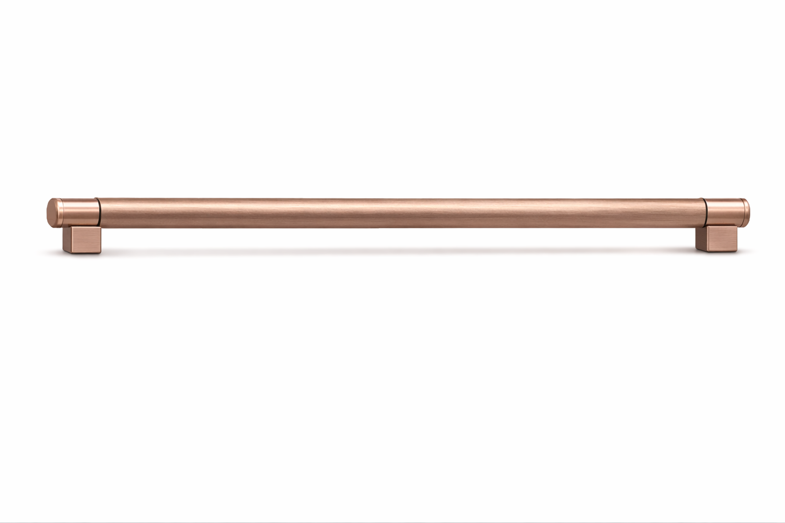 Telescopic Bracing Bar - Glass to Glass - Brushed Rose Gold